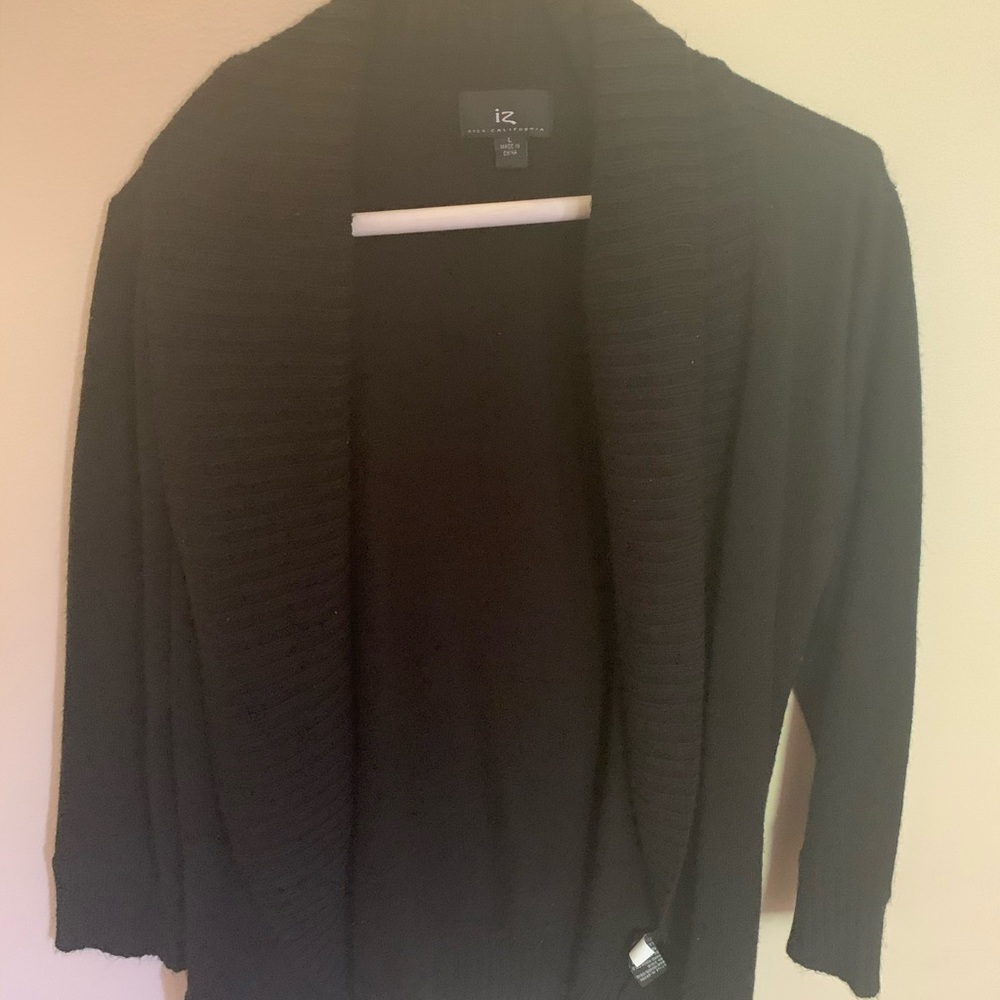 IZ BYER BLACK CARDIGAN 🖤